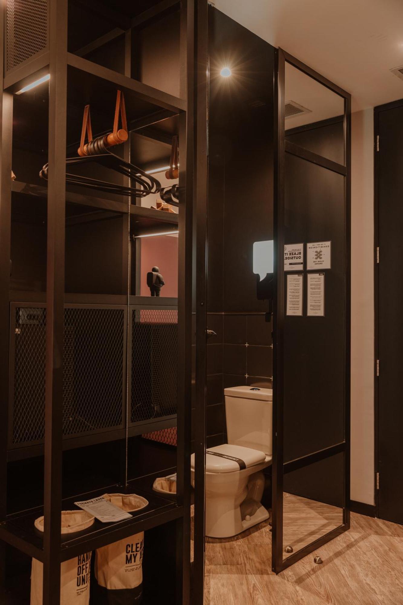 The Click Clack Hotel Medellín Dış mekan fotoğraf Bathroom