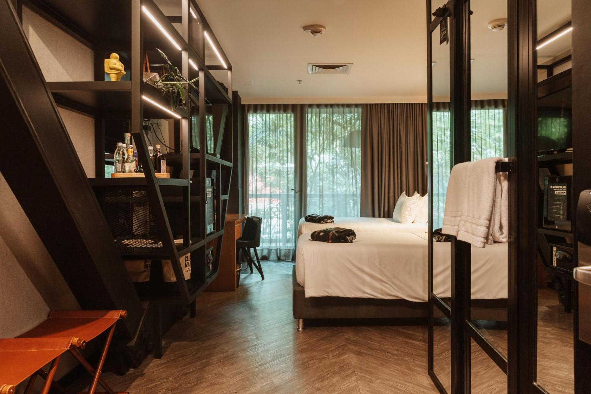 The Click Clack Hotel Medellín Dış mekan fotoğraf A room at the hotel
