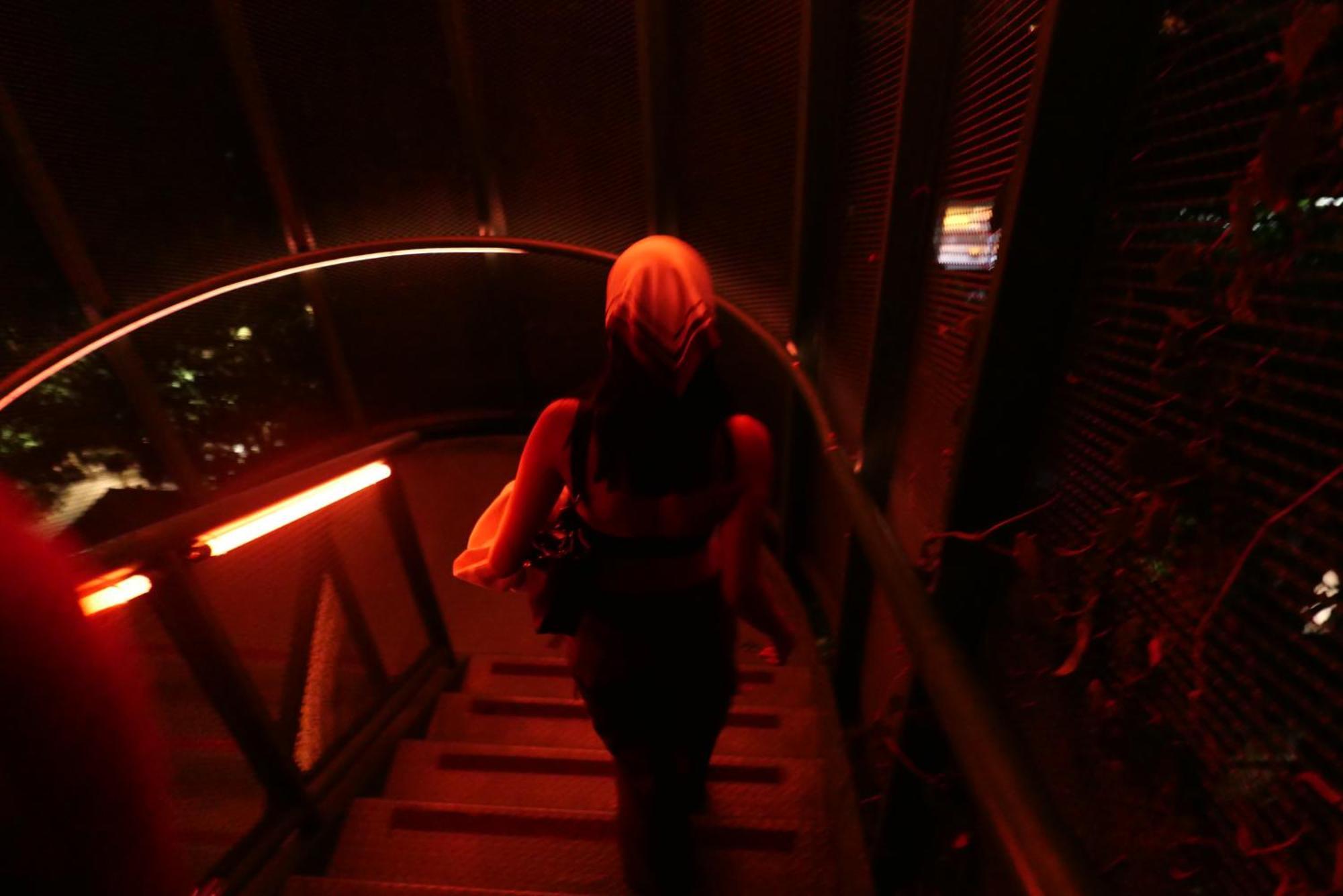The Click Clack Hotel Medellín Dış mekan fotoğraf Stairs at the station